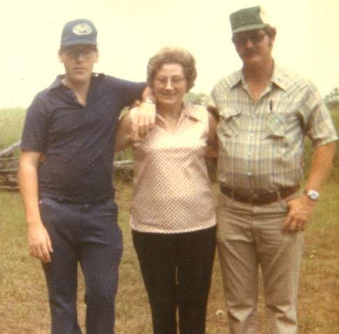Green, Nettie Mae, Joe (right) and Jack 