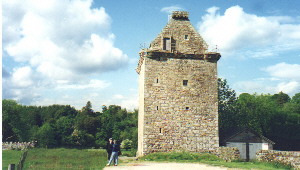 Armstrong - The remains of the Gilnockie Tower from which our ancestors terrorized the Borders.